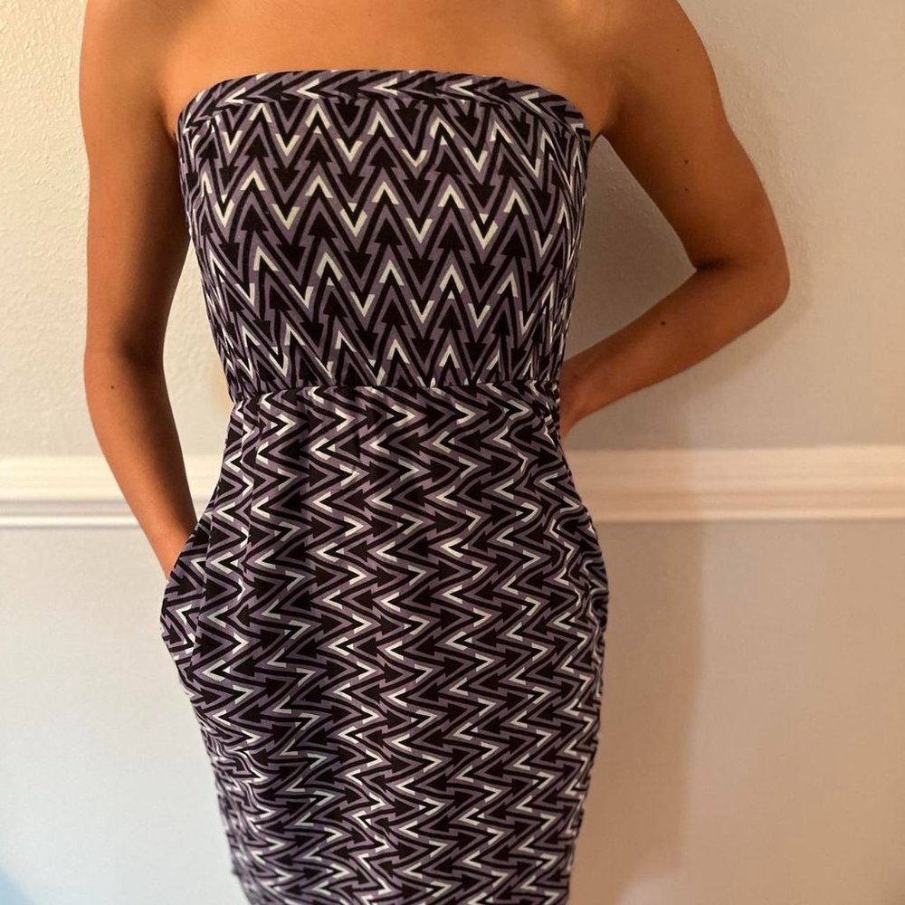 Volcom Size S Strapless Midi Dress
